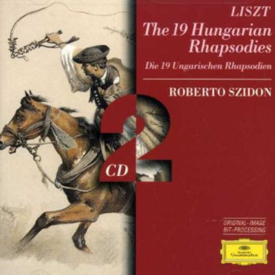 Franz Liszt / Roberto Szidon - 19 Hungarian Rhapsodies = Die 19 Ungarischen Rhapsodien (Edice 1997) /2CD