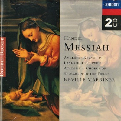 Georg Friedrich Händel / Neville Marriner - Messiah (Edice 1995) /2CD