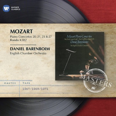 Wolfgang Amadeus Mozart / Daniel Barenboim, English Chamber Orchestra - Piano Concertos 20, 21, 23 & 27 / Rondo K.382 (2012)