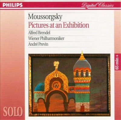 Modest Mussorgsky / Alfred Brendel, Vídenští Filharmonici, André Previn - Pictures At An Exhibition (Edice 1994)