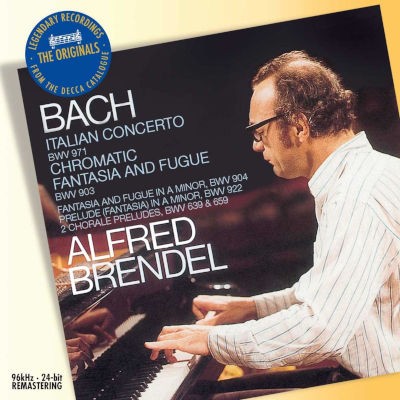 Johann Sebastian Bach / Alfred Brendel - Italian Concerto BWV 971-Chromatic Fantasia And Fugue BWV 903 (Edice 2006)