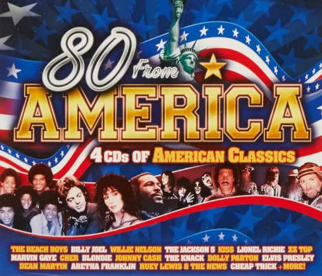 Various Artists - 80 From America - 4 CDs Of American Classics (2013) /4CD BOX