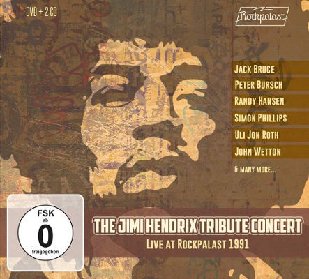 Jimi Hendrix =Tribute= - Jimi Hendrix Concert: Live At Rockpalast 1991 (2CD+DVD, 2019)