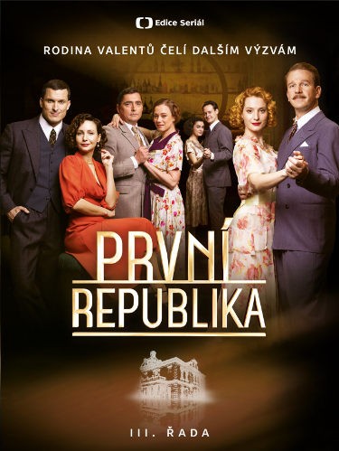 Film/Seriál ČT - První republika III. Řada (4DVD, 2018)