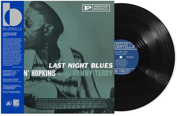 Lightnin' Hopkins With Sonny Terry - Last Night Blues (Bluesville Acoustic Sounds Series 2024) - Vinyl