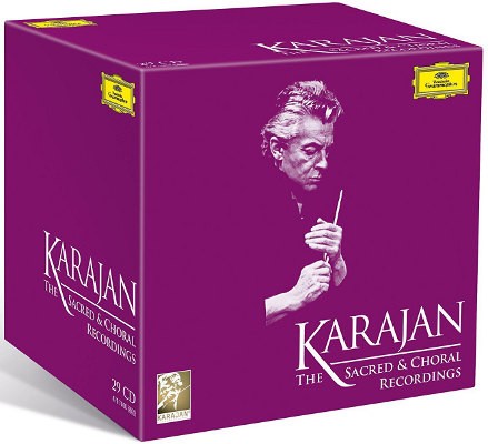 Herbert Von Karajan - Duchovní a sborová tvorba / Sacred & Choral Recordings (29CD BOX, 2017)