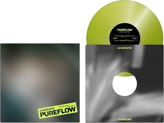 Le Sserafim - 2nd Studio Album 'PUREFLOW' pt.1, Electric Yellow Glitter ver. (2026) - Limited Vinyl