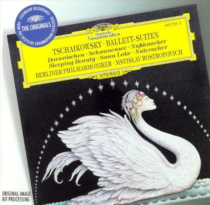 Petr Iljič Čajkovskij / Berlínští filharmonici, Mstislav Rostropovich - Ballett-Suiten: Sleeping Beauty / Swan Lake / Nutcracker (Edice 1996)