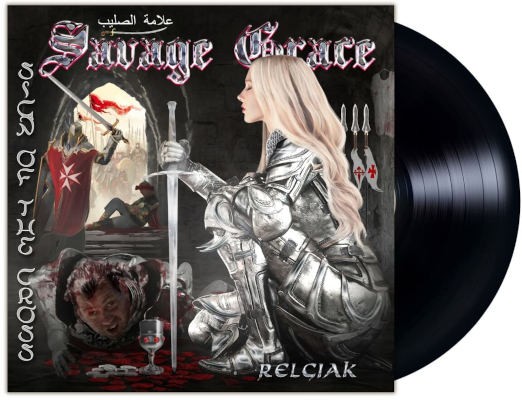 Savage Grace - Sign Of The Cross (2023) - Limited Black Vinyl