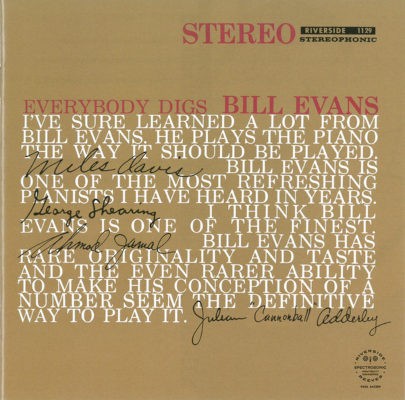 Bill Evans Trio - Everybody Digs Bill Evans (Edice 2007)