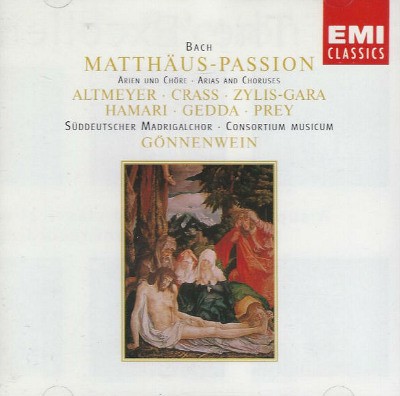 Johann Sebastian Bach - Matthäus-Passion (Arias And Choruses) / Matoušovy pašije (1994)
