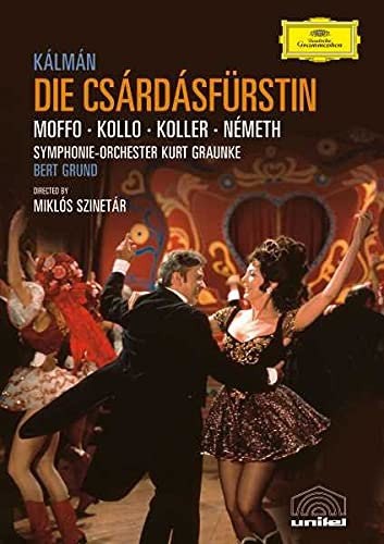 Emmerich Kálmán / Symphonie-Orchester Kurt Graunke, Bert Grund - Čardášová princezna / Csárdásfürstin (2006) /DVD