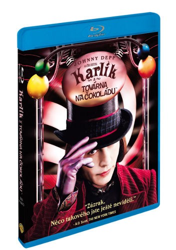 Film/Fantasy - Karlík a továrna na čokoládu (Blu-ray)