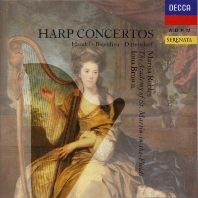 Marisa Robles, The Academy Of St. Martin-In-The-Fields, Iona Brown - Harp Concertos (1990)