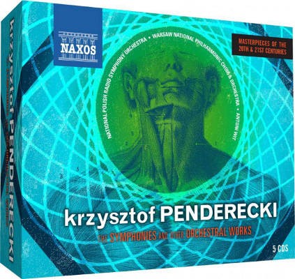 Krzysztof Penderecki - Symfonie a orchestrální dílo / Symphonies and Others Orchestral Works (5CD BOX, 2012)