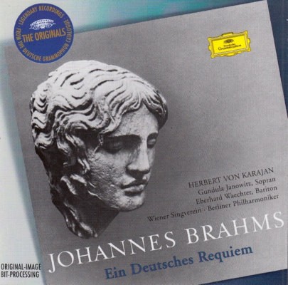 Johannes Brahms / Berlínští filharmonici, Herbert von Karajan - Ein Deutsches Requiem (Edice 2002)