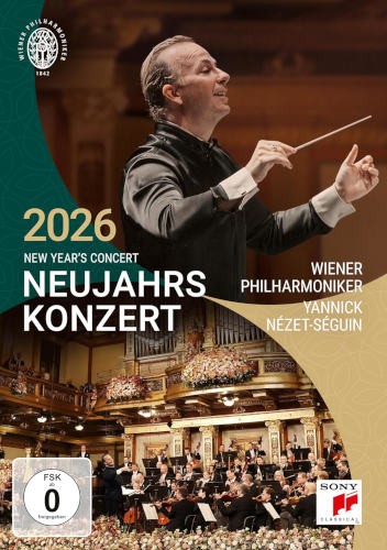 Vídenští filharmonici / Yannick Nézet-Séguin - Novoroční koncert 2026 (2026) /DVD
