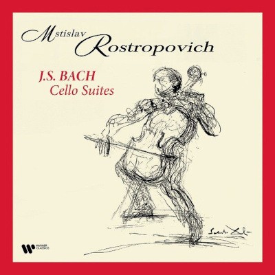 Johann Sebastian Bach / Mstislav Rostropovič - Cello Suites (Edice 2021) - Vinyl BOX