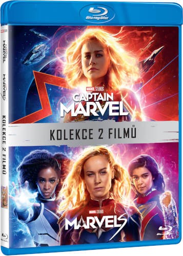Film/Akční - Captain Marvel + Marvels kolekce 2 filmů (2Blu-ray)