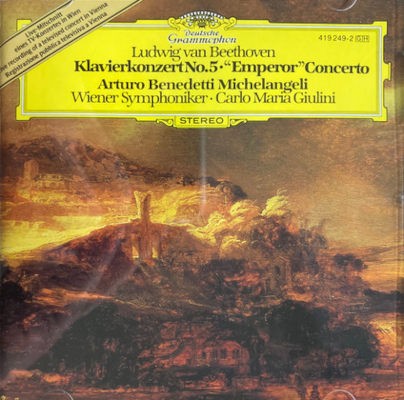 Ludwig Van Beethoven / Vídenští Filharmonici, Carlo Maria Giulini - Klavierkonzert No. 5 / "Emperor" Concerto (Edice 1987)