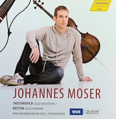 Dmitrij Šostakovič, Benjamin Britten / Johannes Moser - Cellový koncert č. 1 / Cello Symphony (2011)