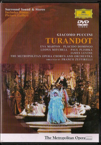 Giacomo Puccini / Plácido Domingo, Metropolitan Opera, James Levine - Turandot (2003) /DVD