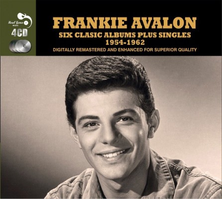 Frankie Avalon - Six Classic Albums Plus Singles 1954-1962 (4CD, 2016)