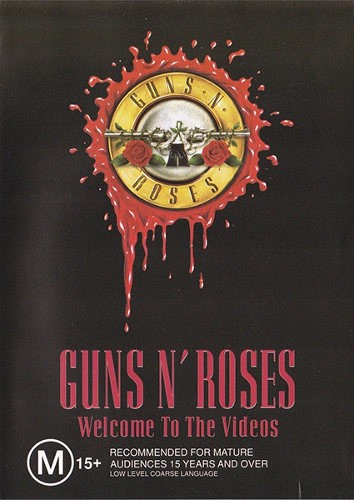 Guns N' Roses - Welcome To The Videos (DVD, 2003)