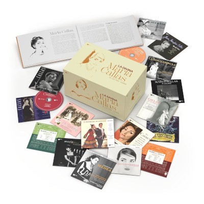 Maria Callas - La Divina: Maria Callas In All Her Roles (2023) /3BRD+DVD+131CD BOX
