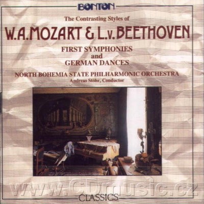 Wolfgang Amadeus Mozart, Ludwig Van Beethoven / Andreas Stöhr - První Symfonie, Německé Tance (Edice 1998) 