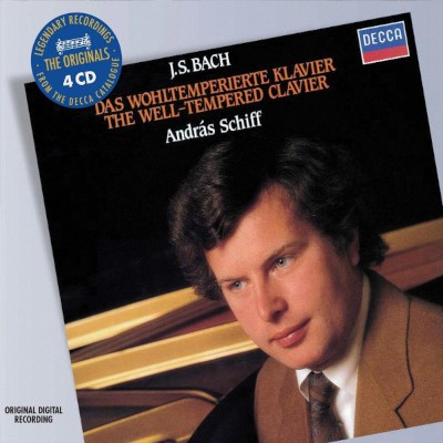 Johann Sebastian Bach / András Schiff - Well-Tempered Clavier (2008) /4CD