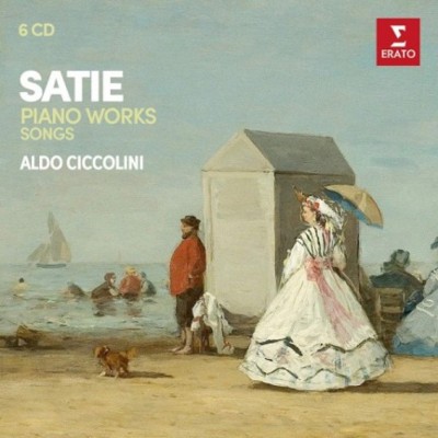 Erik Satie / Aldo Ciccolini - Klavírní Dílo – Komplet Č. 2 (6CD, 2018) 