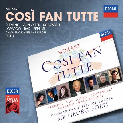 Wolfgang Amadeus Mozart - Cosi Fan Tutte (3CD, Edice 2011)