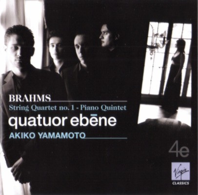 Johannes Brahms / Quatuor Ebene, Akiko Yamamoto - String Quartet No. 1 / Piano Quintet (2009)