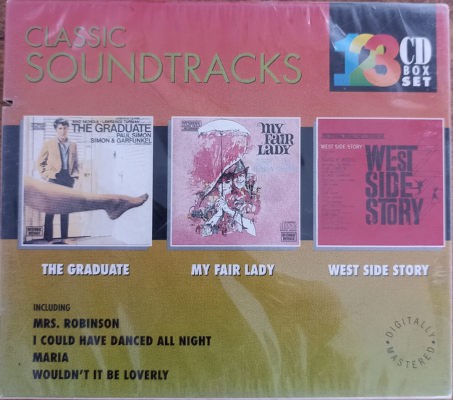 Soundtrack - Graduate / My Fair Lady / West Side Story (3CD, 1994) /Cut-Out