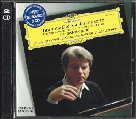 Johannes Brahms / Berlínští filharmonici, Eugen Jochum - Die Klavierkonzerte / Piano Concertos / Les Concertos Pour Piano (1996) /2CD