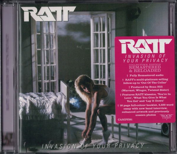 Ratt - Invasion Of Your Privacy (Reedice 2015) - Collector's Eddition