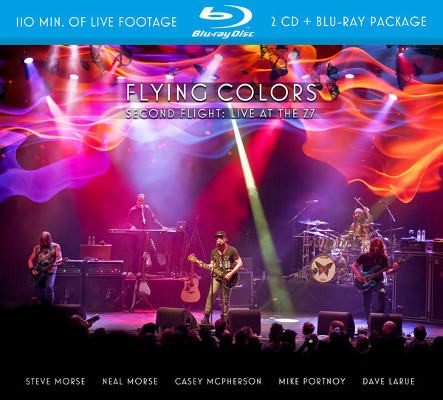 Flying Colors - Second Flight: Live At The Z7 (2CD + Blu-ray Disc) CD OBAL