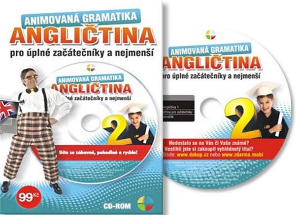 Interaktivní Učebnice - Angličtina animovaná gramatika 2 (CD-ROM) PRO UPLNE ZACATEC. A NEJME