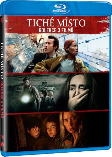 Film/Horor - Tiché místo kolekce 1.-3. (3Blu-ray)
