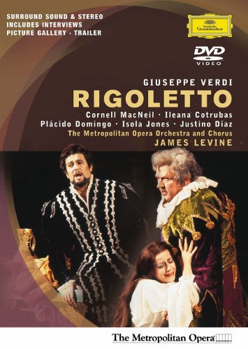 Plácido Domingo, Cornell MacNeil, Ileana Cotrubas, Justino Díaz / James Levine - Rigoletto (DVD, 2004)