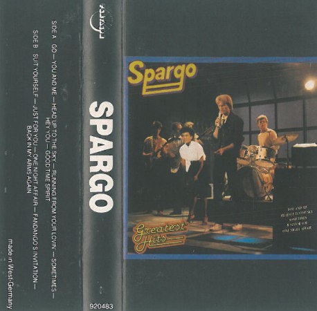 Spargo - Greatest Hits (Kazeta, 1983)