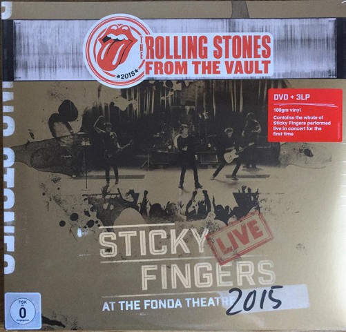 Rolling Stones - Sticky Fingers - Live At The Fonda Theatre 2015 (3LP+DVD, 2017)