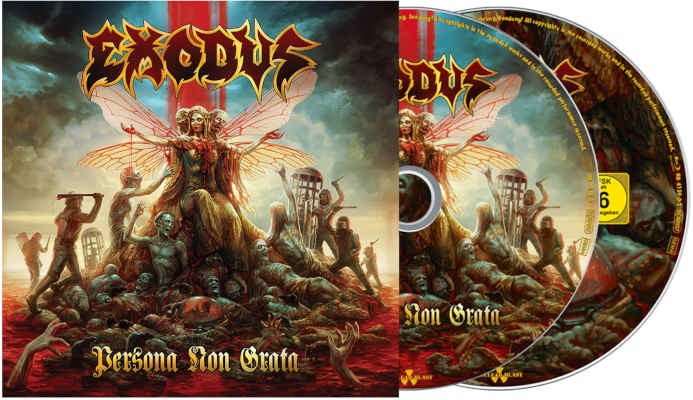 Exodus - Persona Non Grata (2021) /CD+BRD