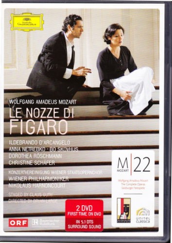 Wolfgang Amadeus Mozart - Figarova svadba/Anna Netrebko (2007) /DVD