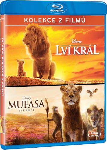 Film/Rodinný - Lví král (2019) + Mufasa: Lví král /kolekce 2 filmů (2BRD)