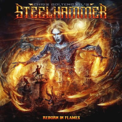 Chris Bohltendahl's Steelhammer - Reborn In Flames (2023) /Digipack