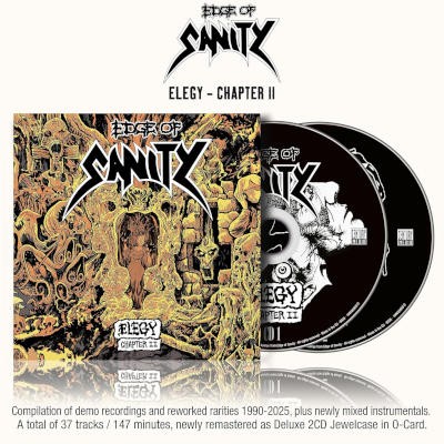 Edge Of Sanity - Elegy - Chapter II (Demos Comp.) /2026, 2CD