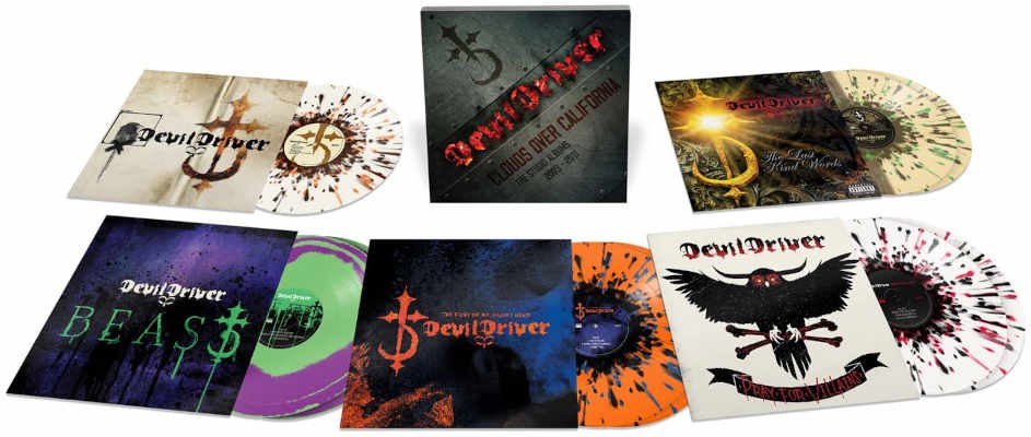 DevilDriver - Clouds Over California: The Studio Albums 2003 - 2011 (2022) /Limited 9LP BOX