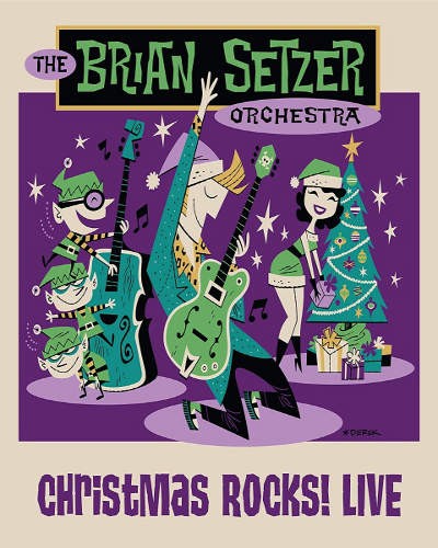 Brian Setzer Orchestra - Christmas Rocks! Live (Blu-ray, 2018) 